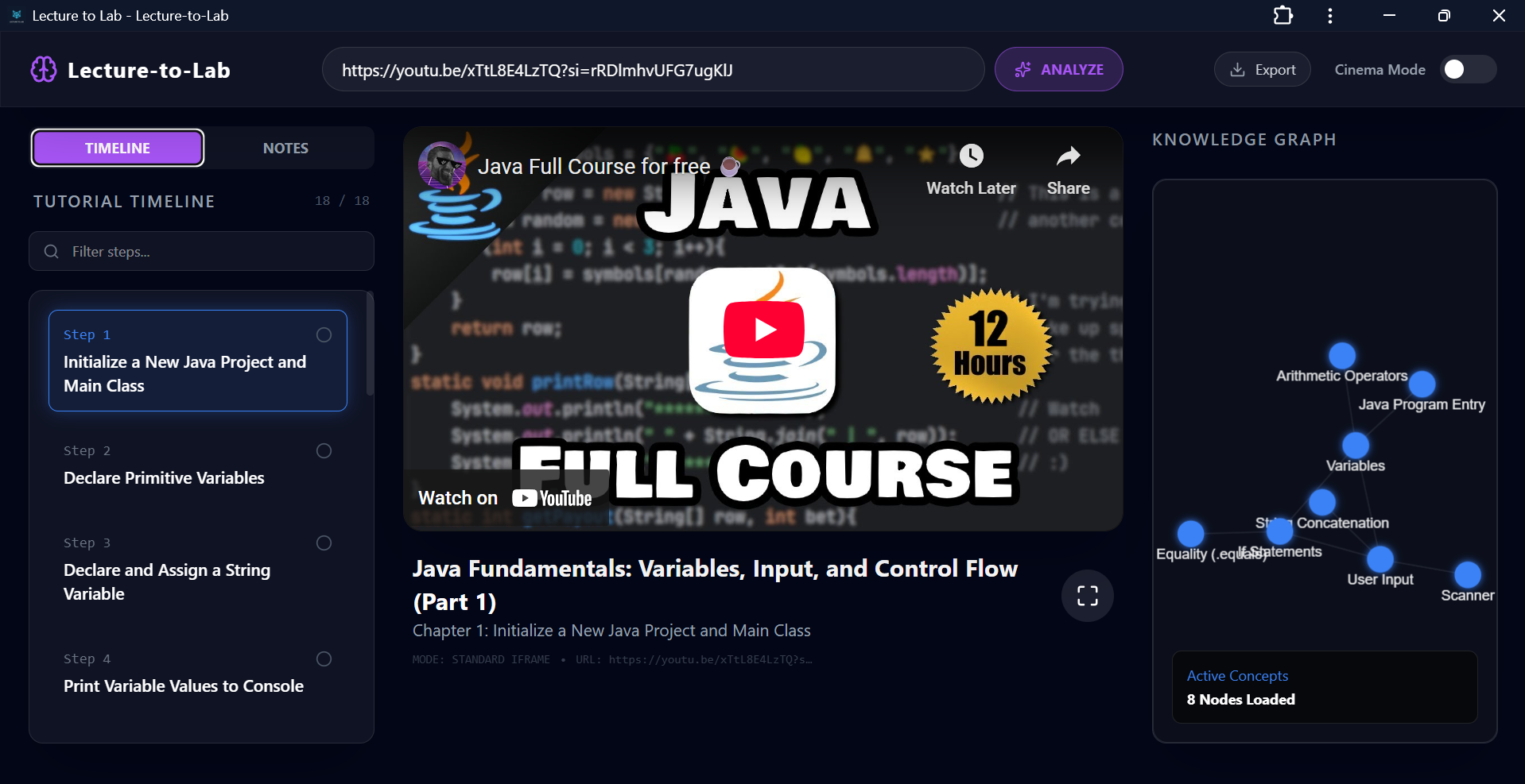 Lecture to Lab | Devpost