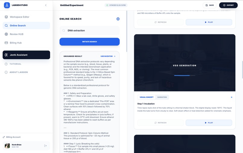 LabGen Studio – screenshot 2