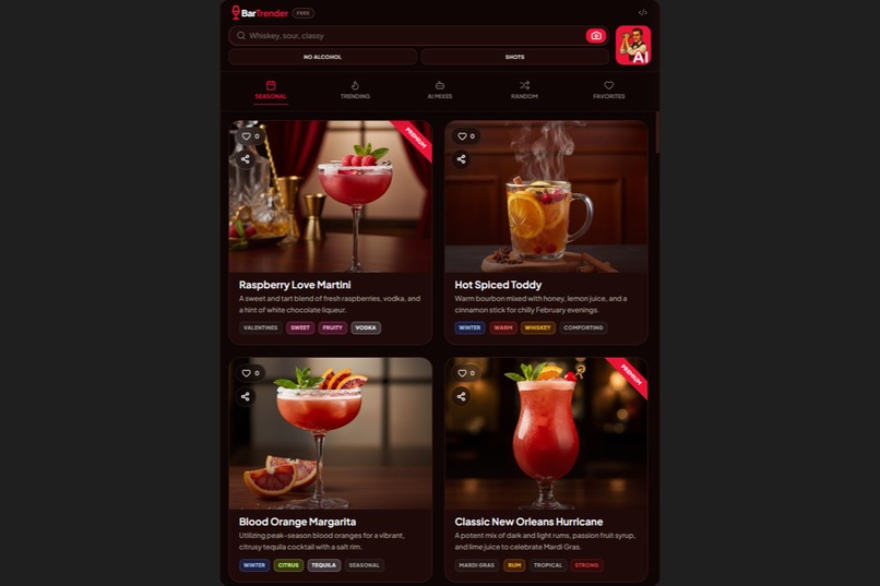 BarTrender – screenshot 2