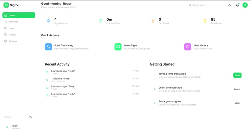 SignVu – screenshot 1