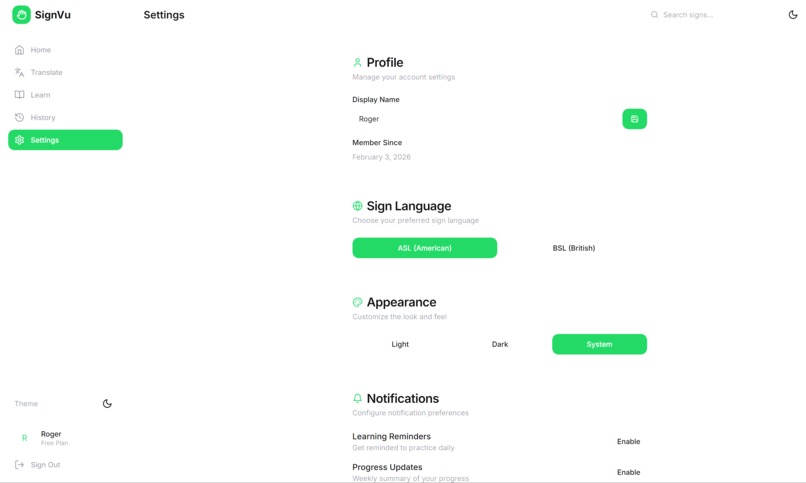 SignVu – screenshot 5