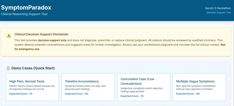 SymptomParadox – screenshot 1