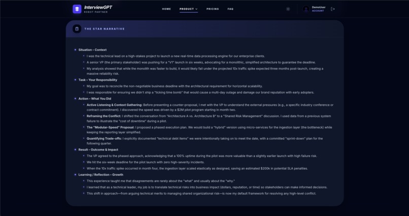 InterviewGPT – screenshot 7