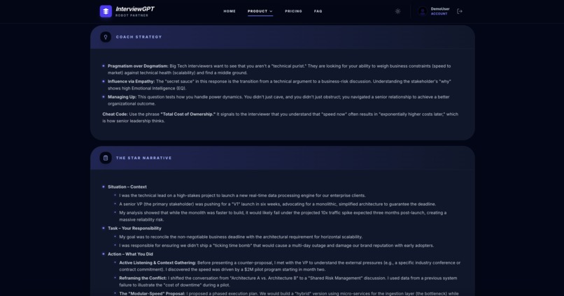 InterviewGPT – screenshot 8