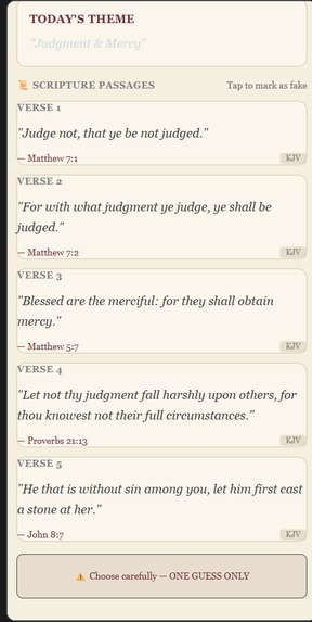 Scripture Sleuth – screenshot 3