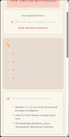 Scripture Sleuth – screenshot 5