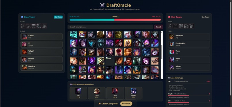 DraftOracle – screenshot 4