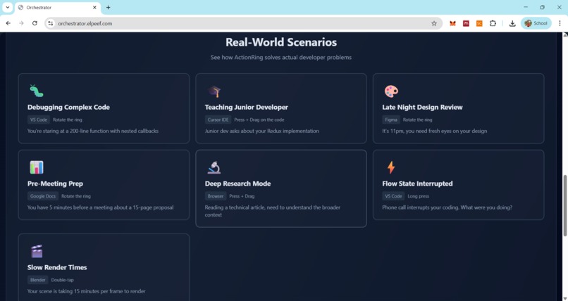 ActionRing AI Orchestrator – screenshot 2
