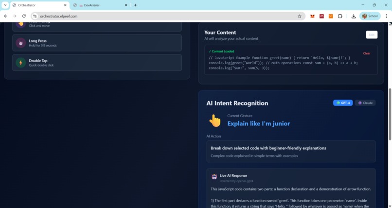 ActionRing AI Orchestrator – screenshot 5