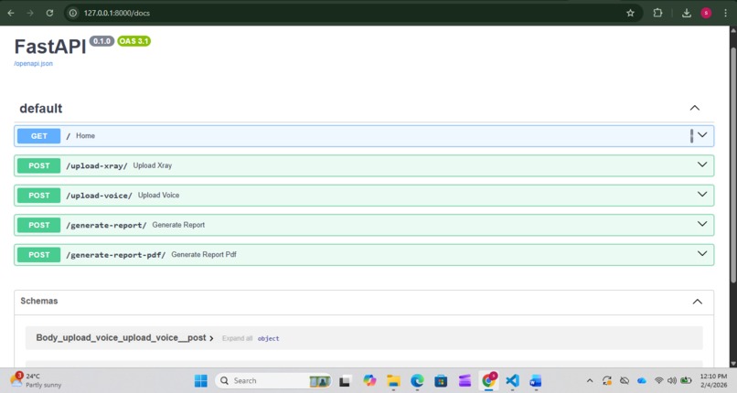 Omni Hospital AI System – screenshot 1