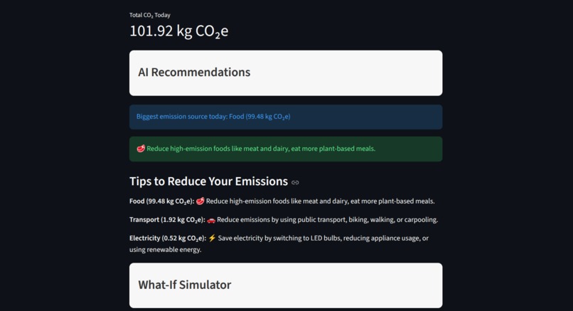 EcoTrack.AI – screenshot 2