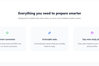 AI Study Planner using Gemini 3