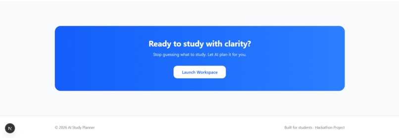 AI Study Planner using Gemini 3 – screenshot 3