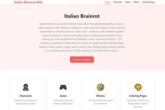 Italian Brainrot Wiki