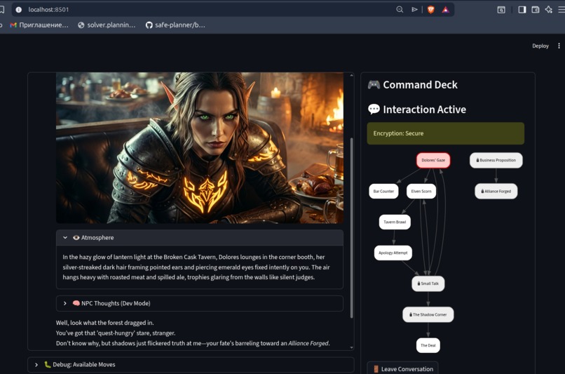 Declarative Adaptive Quest Systems (DAQS) – screenshot 1