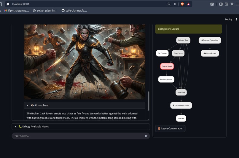 Declarative Adaptive Quest Systems (DAQS) – screenshot 2