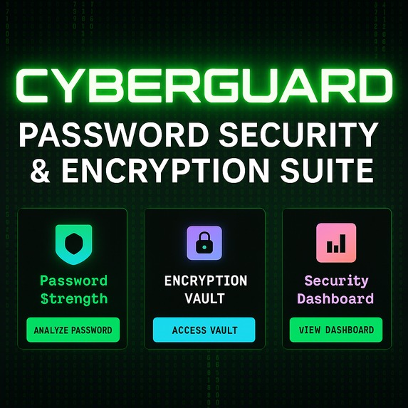 CyberGuard - Password Security Suite – screenshot 1