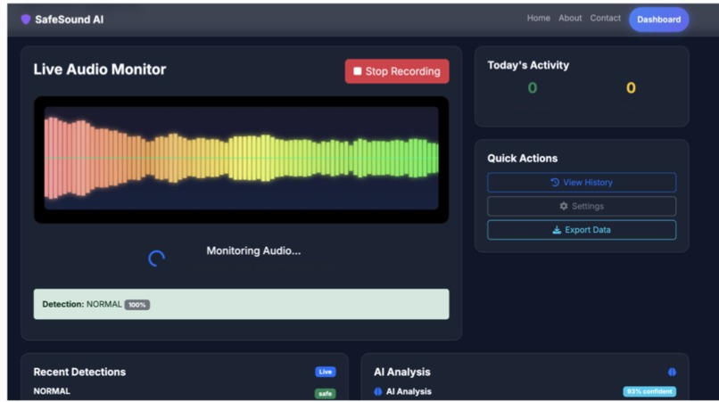 safesound_ai – screenshot 1