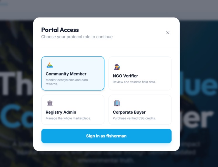 Blue Carbon MRV System – screenshot 3