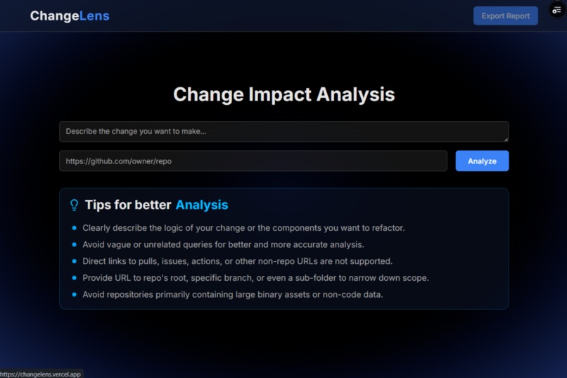ChangeLens – screenshot 5
