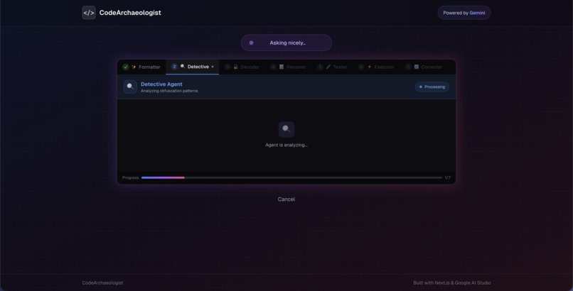 Code Archaeologist – screenshot 1