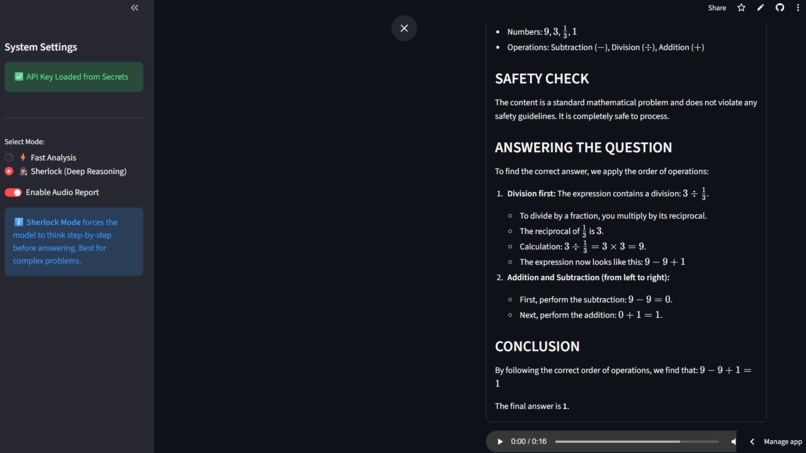 Gemini 3: Omni-Analyst – screenshot 3
