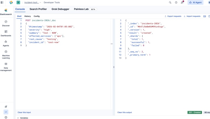 Elastic Incident Butler – Auto Incident Triage & Resolution – screenshot 5