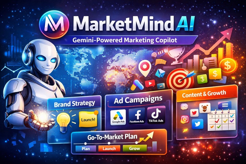 MarketMind AI -- Gemini-Powered Marketing Copilot – screenshot 1