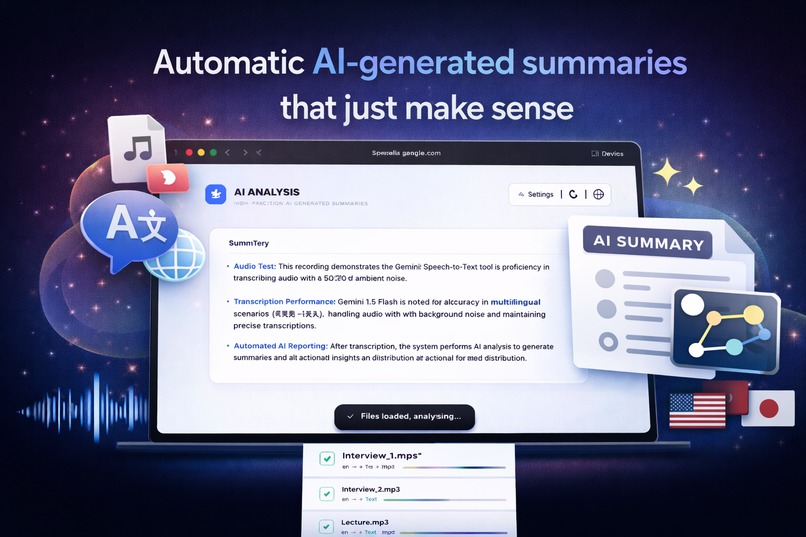 Gemini Transcribe – screenshot 3