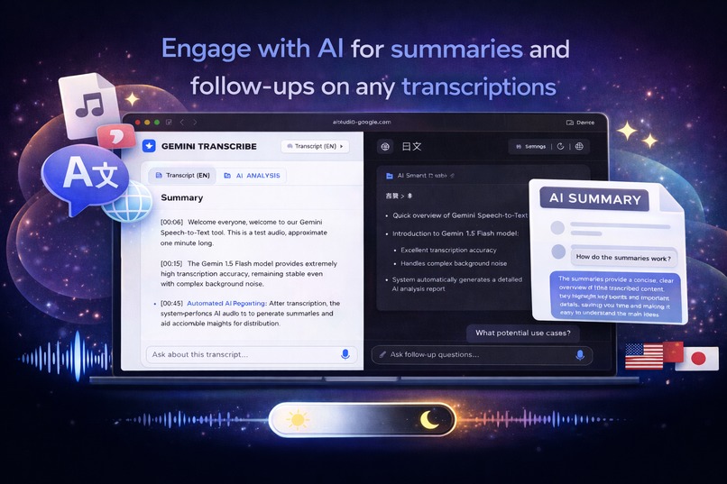 Gemini Transcribe – screenshot 4