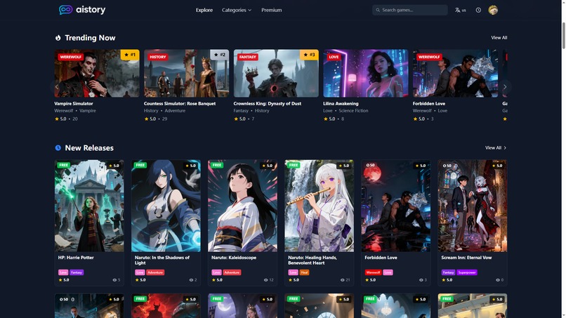 AIStory – screenshot 2