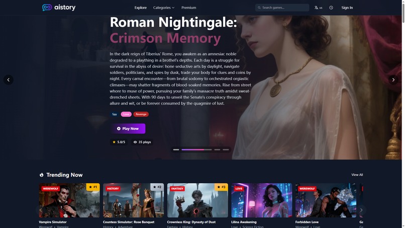 AIStory – screenshot 1