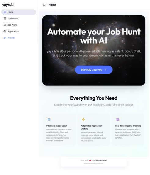 yaya AI: AI-Powered End-to-End Job Hunt Automation platform – screenshot 3