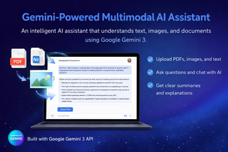 Gemini-Powered Multimodal AI Assistant