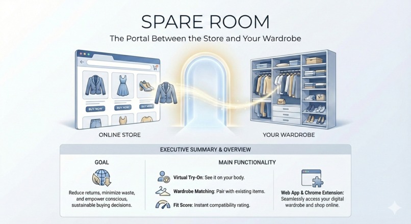 Spare Room: The portal between the store and your wardrobe – screenshot 1