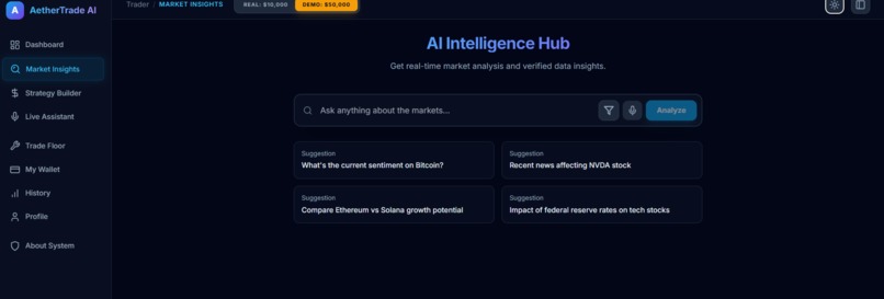 AetherTrade AI – screenshot 4