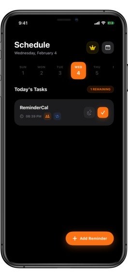 ReminderCal – screenshot 5