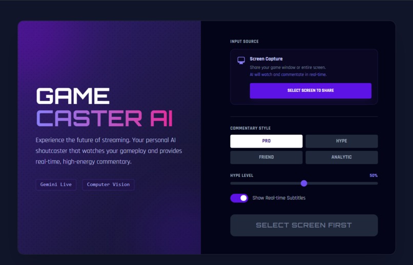  GameCaster AI: HypeStream     – screenshot 3