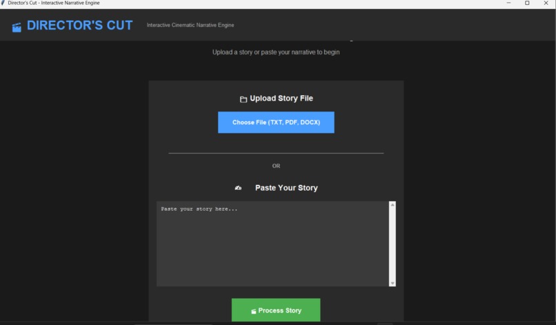 Director’s Cut: Live Interactive Story Engine – screenshot 1