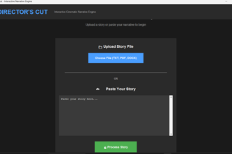 Director’s Cut: Live Interactive Story Engine