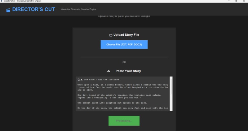 Director’s Cut: Live Interactive Story Engine – screenshot 2