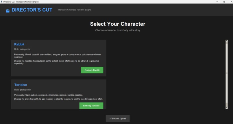 Director’s Cut: Live Interactive Story Engine – screenshot 3