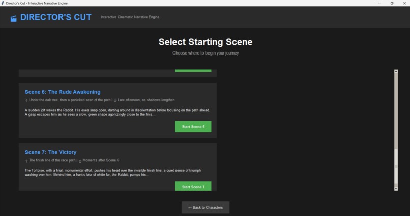 Director’s Cut: Live Interactive Story Engine – screenshot 5