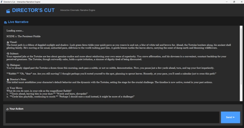 Director’s Cut: Live Interactive Story Engine – screenshot 6