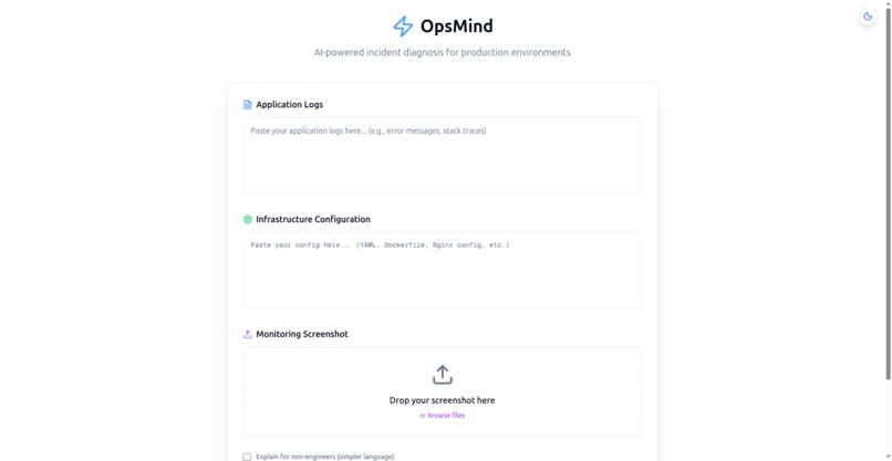 Opsmind – screenshot 1