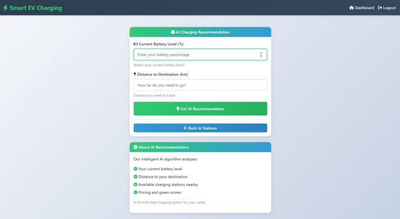 Smart EV Charging & Mobility Platform – screenshot 6