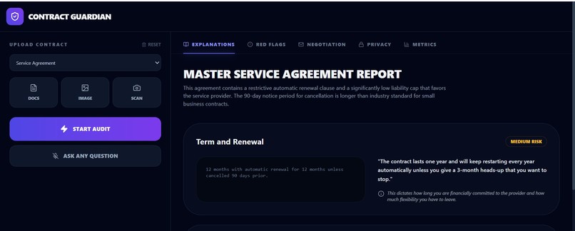 Contract_Guardian – screenshot 2
