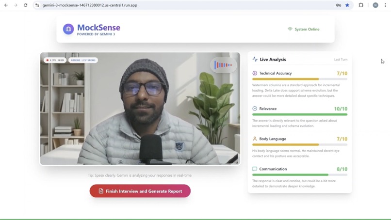 MockSense – screenshot 3