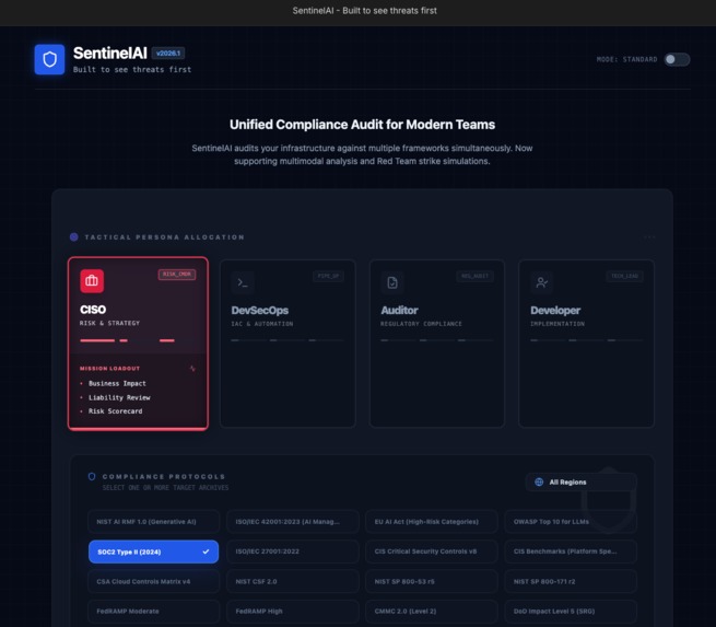 SentinelAI – screenshot 1