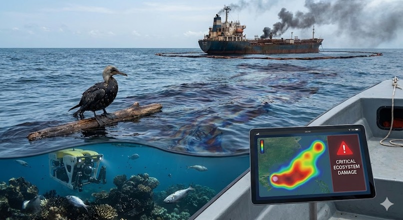 Ai oil spill tracker – screenshot 1